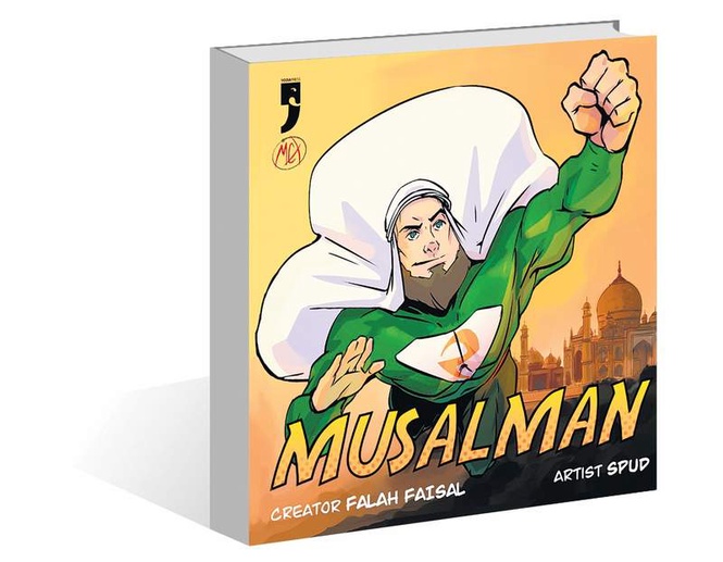 Image from: ‘Musalman’, India’s first Muslim superhero who fights hate with humour