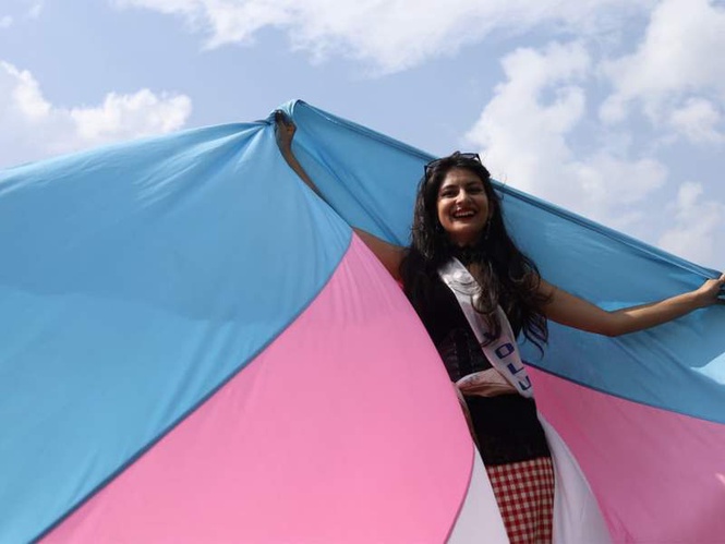Image from: Nepal streets turn rainbow in genesis of ministry, now eye trans rights