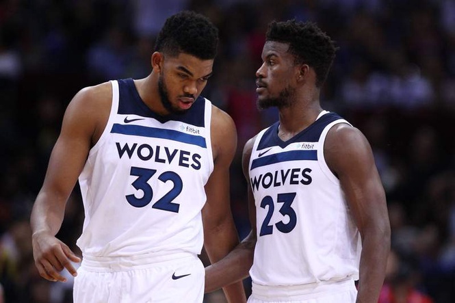 Image from: Jimmy Butler’s 2018 ‘soft’ insult on Karl-Anthony Towns looks awful after Knicks star won NBA Championship