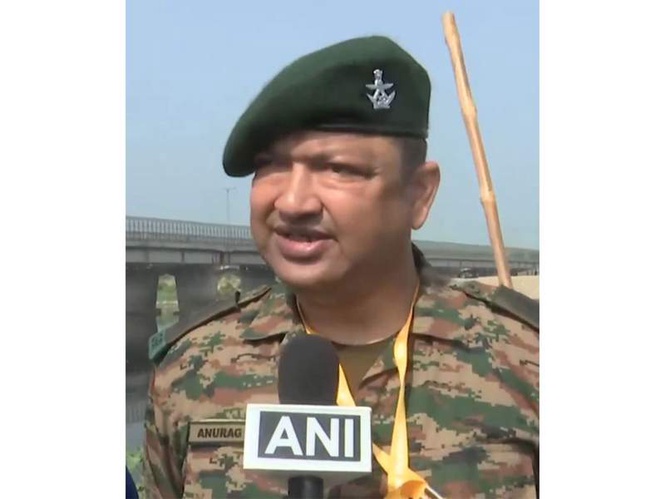 Image from: Territorial Army launches Yamuna clean-up drive, calls it an 'opportunity for change'