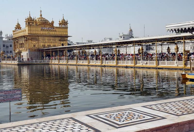 Image from: Sacrilege inside Golden Temple: Court extends police custody of suspect