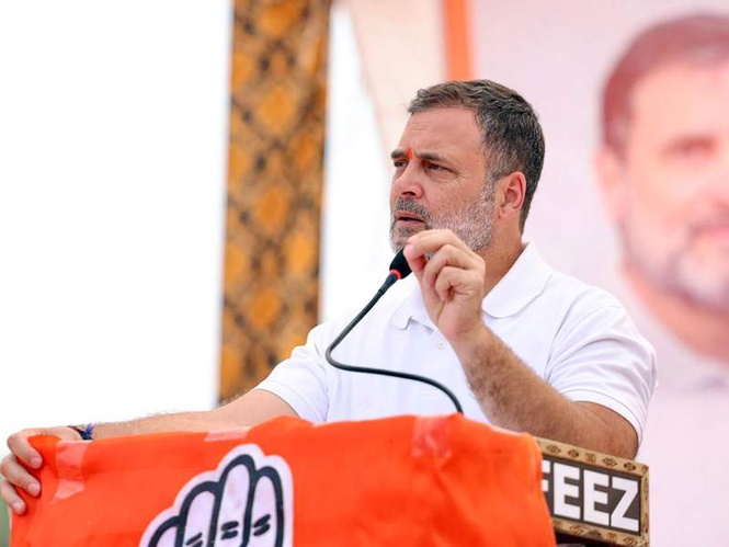 Image from: Rahul Gandhi says PM Modi "silent" after "murder" of three Indian sailors in US strikes
