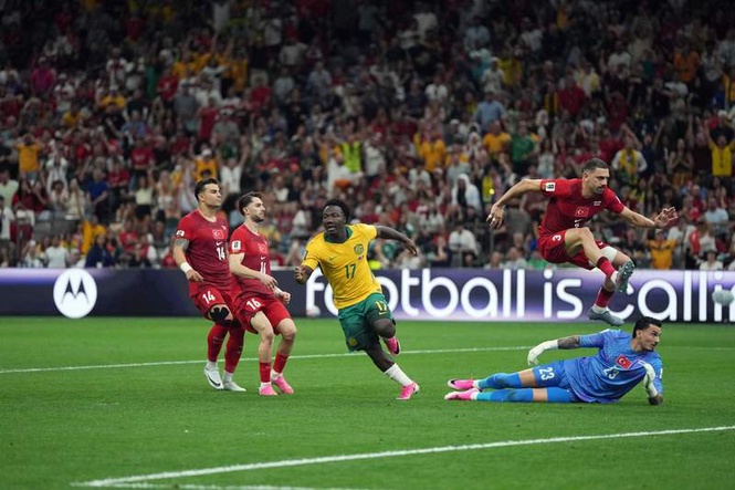 Image from: Australia win 2-0 to deny Turkey on World Cup return after 24 years