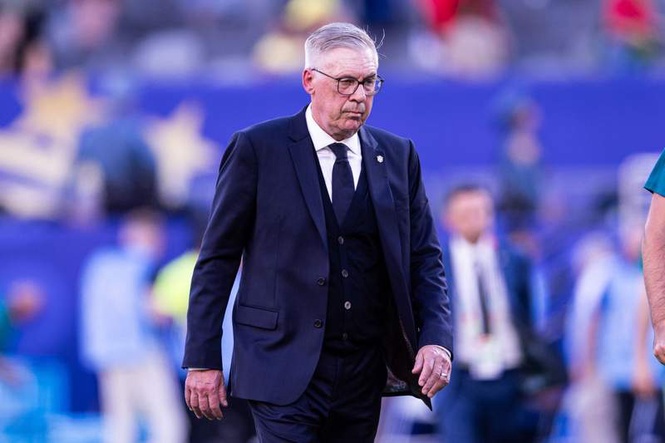 Image from: Honest Ancelotti says Brazil were 'nervous' in 'tough' opening draw