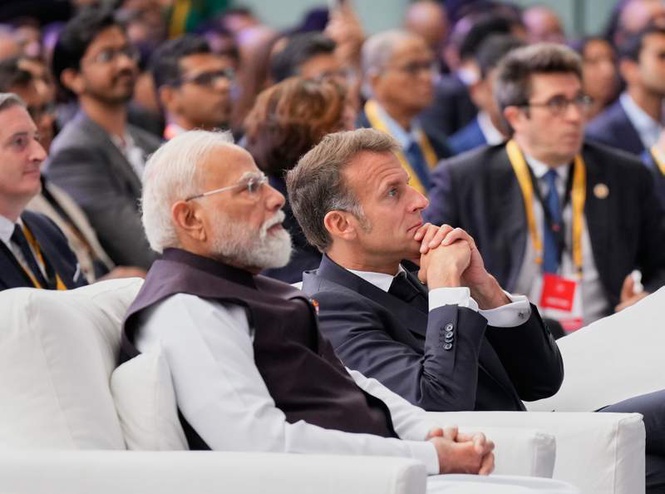 Image from: India now a provider of global solutions, not just a consumer: PM Modi in France