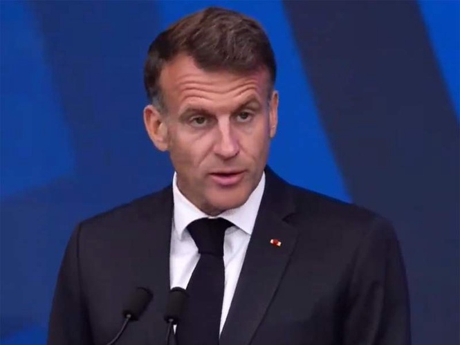 Image from: “Shared ambition of reliable, open, safe AI”: Macron at ’Bharat Innovates’ seeks ethical use of AI