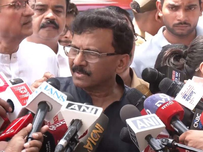 Image from: Shiv Sena (UBT) MP Sanjay Raut ridicules 'Operation Tiger' says party is "intact, united and strong"