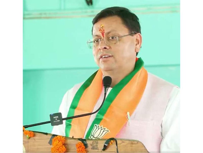 Image from: "Shakti Kendras are powerhouses of BJP's ideology": Uttarakhand CM Pushkar Singh Dhami