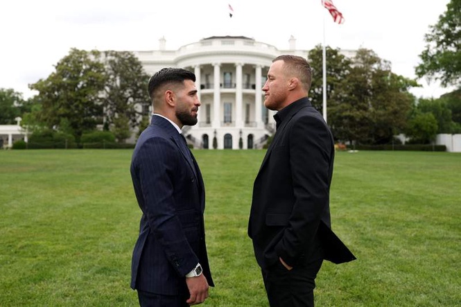 Image from: Ilia Topuria stunned as final fan poll turns against him; UFC Freedom 250 becomes toss-up!
