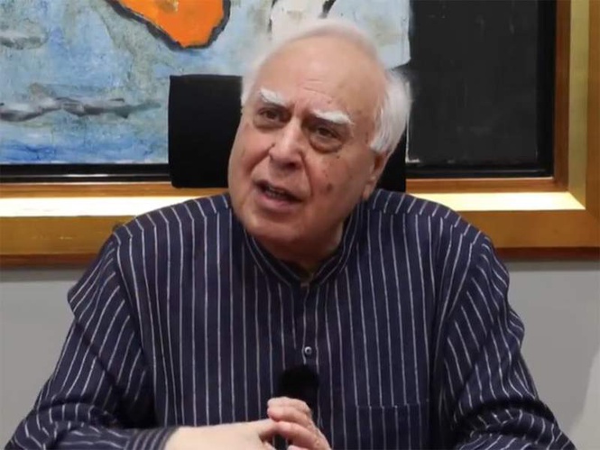 Image from: "Democracy has become theatre of the absurd": Kapil Sibal slams TMC rebel MPs for merging with NPCI