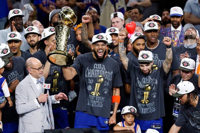 Image from: The seven-figure bonuses New York Knicks players earned by winning the NBA Championship