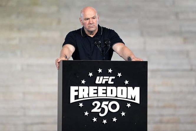 Image from: Dana White explains how UFC stars can win extra $1 million at White House card
