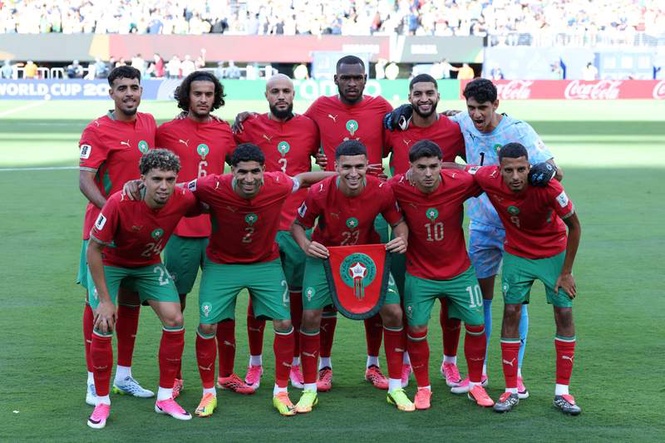 Image from: Morocco break almost 100 years of World Cup history during Brazil draw