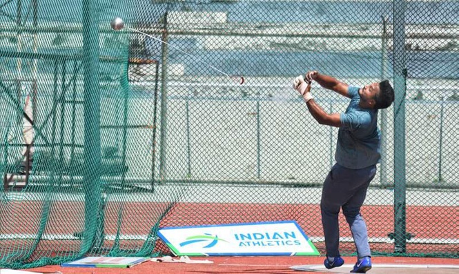 Image from: At Ludhiana event, Chandigarh’s Kirpal bags discus throw gold
