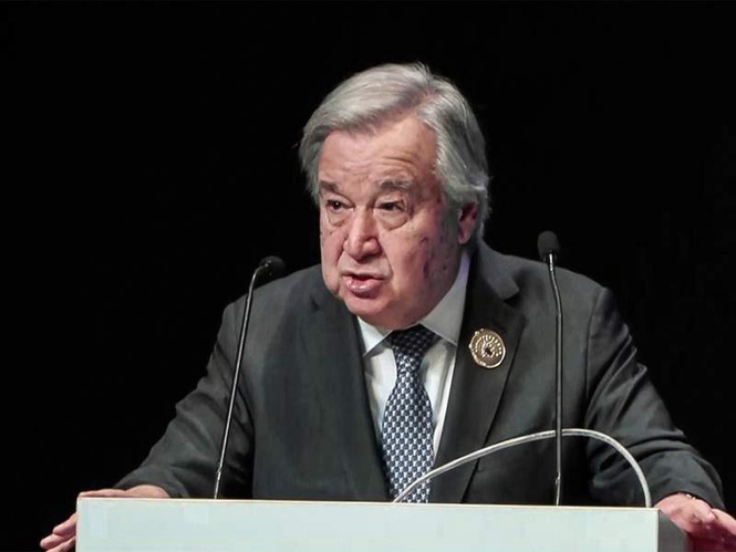 Image from: UN Secretary-General Guterres condemns Israeli strikes on Beirut, urges restraint amid Iran-US peace efforts