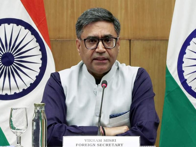 Image from: "Field open for French companies to participate in Indian nuclear sector," says Foreign Secretary Misri