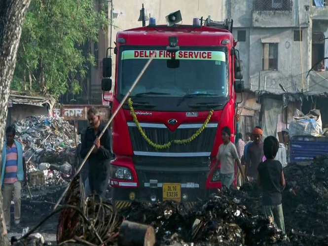 Image from: Fire Breaks Out at Kidney Hospital in Delhi's Dabri, brought Under Control