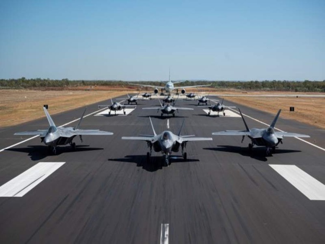 Image from: Sky-high showdown: Australia's largest air exercise-Pitch Black hits the Top End