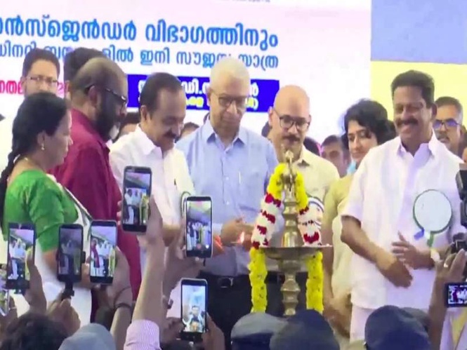Image from: "Don't see this as an act of charity": Keralam CM VD Satheesan flags off KSRTC free bus service for women, transgender people