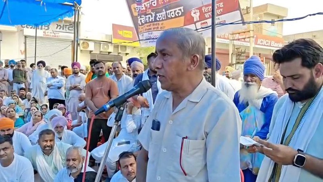 Image from: Boha town in Mansa observes ‘bandh’ after health supervisor’s body recovered