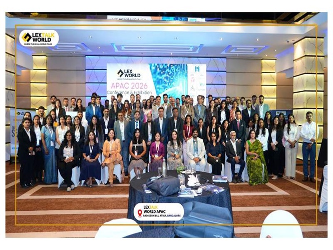 Image from: Bengaluru Hosts Global Legal Leaders at 13th LexTalk World Conference & Exhibition APAC