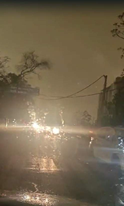 Image from: Thunderstorm sweeps across Haryana’s Hisar after IMD alert