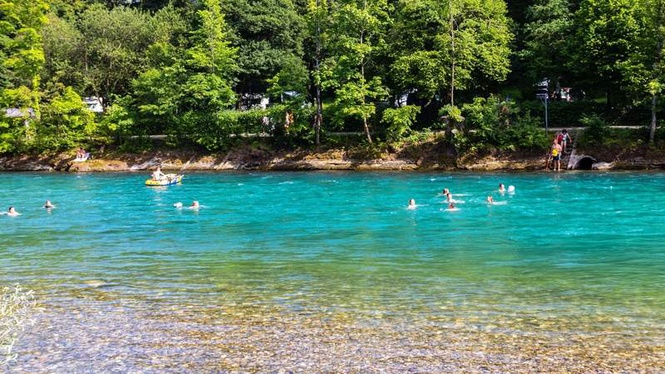Image from: In Switzerland, this little-known river is a local favourite — and it’s wonderfully unspoilt (you’ll want to dive in straight away!)