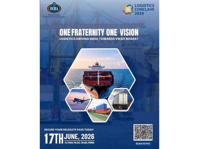 Image from: BCBA to Host India Logistics Conclave 2026 at The Taj Mahal Palace, Mumbai