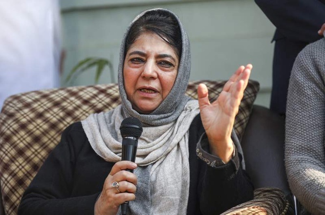 Image from: Amarnath Yatra an opportunity to defeat hate & mistrust about Kashmir: Mehbooba Mufti