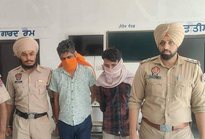 Image from: Former BJP legal cell chief, assistant arrested in Bathinda with ICE drug, heroin