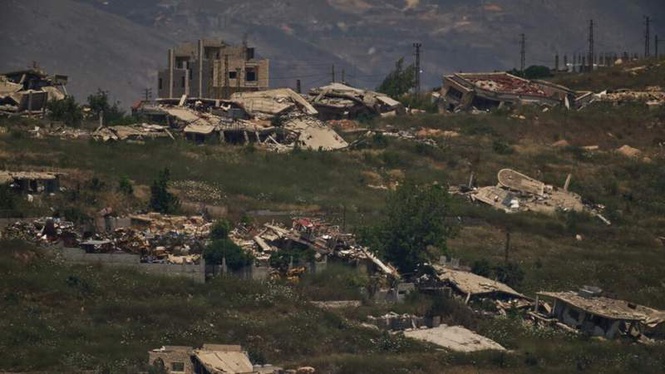 Image from: Middle East live: Lebanese army urges residents of border villages to wait before going home