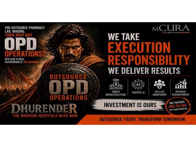 Image from: mCURA Launches Fully Managed OPD Operations Outsourcing Model for Hospitals