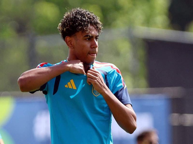 Image from: “He’s fit and in good shape”: Spain manager on Lamine Yamal’s recovery