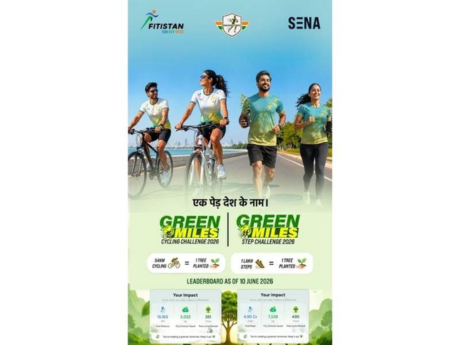 Image from: Fitistan gives fitness a green edge with their 54-days-long Green Miles Challenge 2026