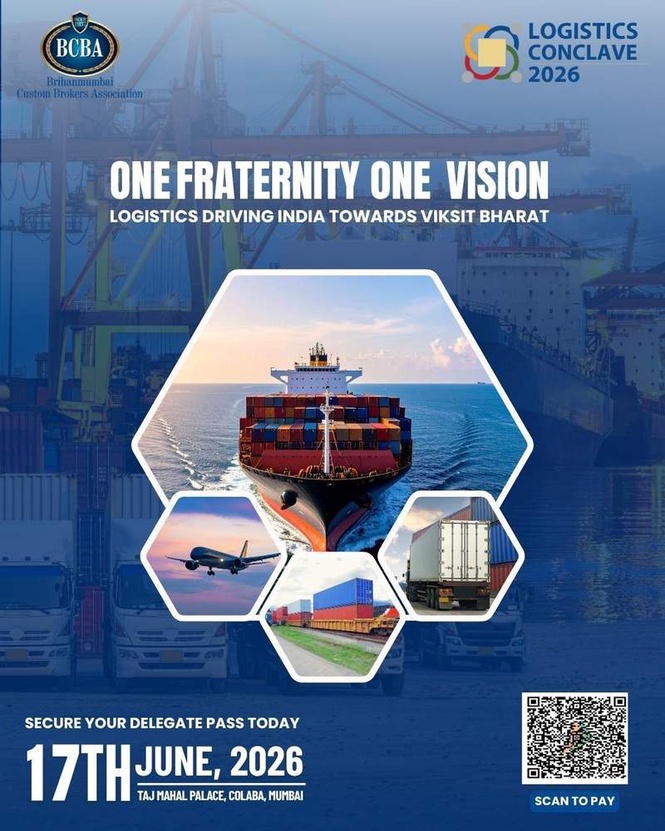 Image from: BCBA to Host India Logistics Conclave 2026 at The Taj Mahal Palace, Mumbai