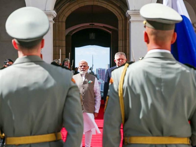 Image from: India Chair on AI to be set up in a Slovakian university: PM Modi