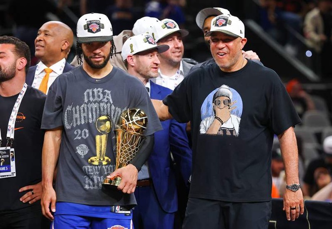 Image from: Jalen Brunson opens up on what it means to win NBA Championship for Knicks with father Rick as coach