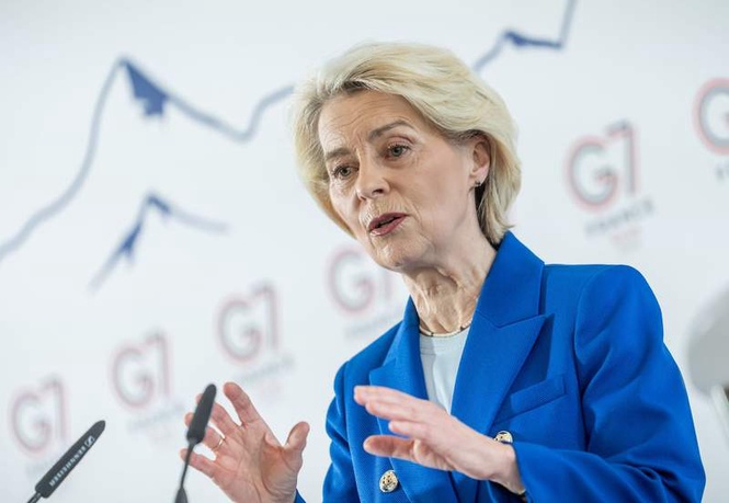 Image from: Von der Leyen: EU will not ease Iran sanctions without real changes