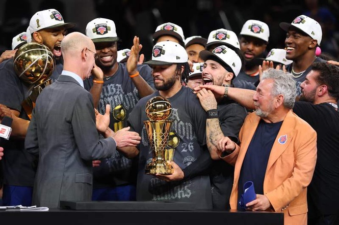Image from: New York Knicks smash impressive merch record thanks to NBA Finals triumph