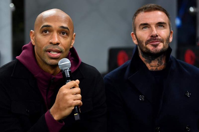 Image from: David Beckham’s mum ‘trying to be funny’ with brutal McDonald’s Thierry Henry swipe