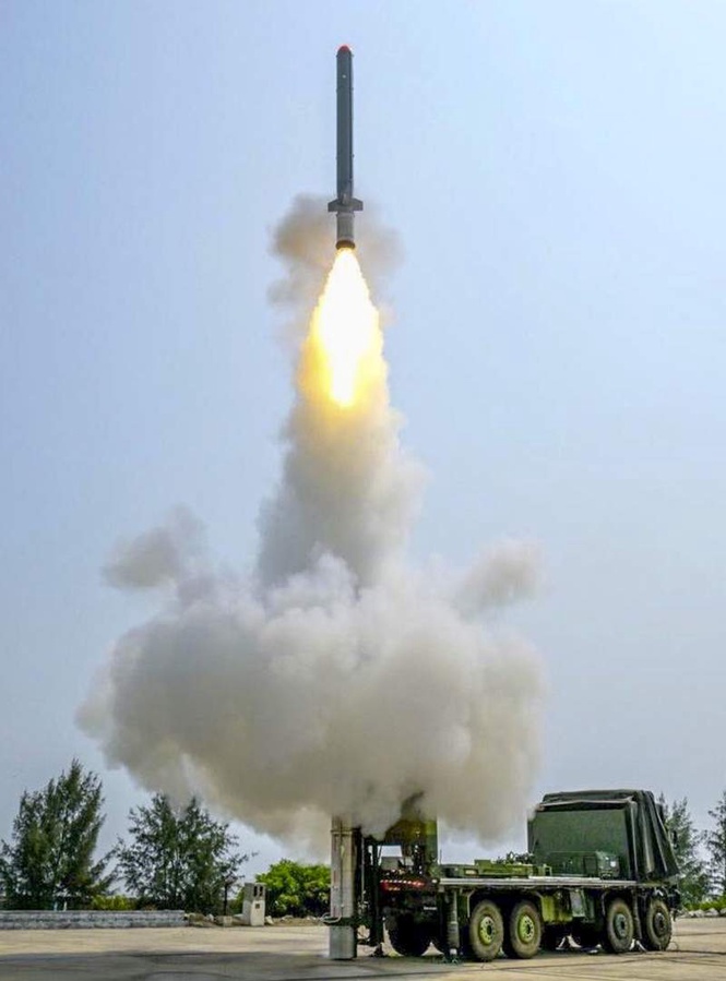 Image from: DRDO successfully conducts flight-test of long-range land attack cruise missile