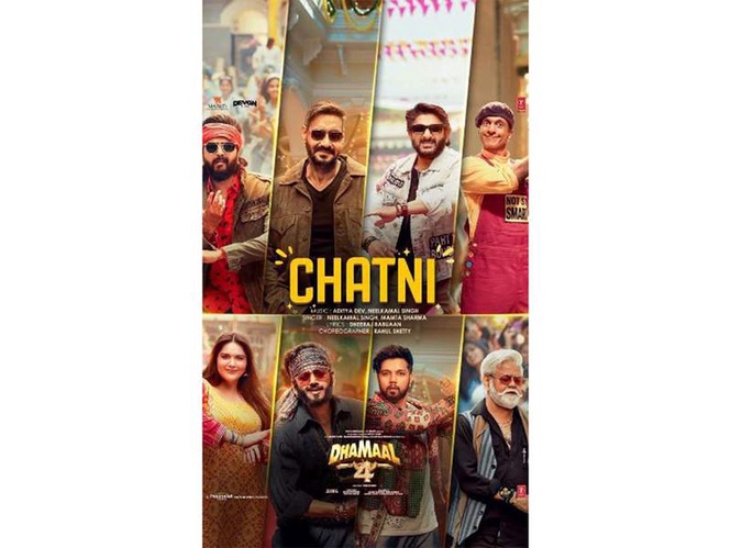 Image from: 'Chatni' song from 'Dhamaal 4' unveiled