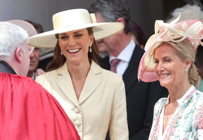 Image from: Why The Princess of Wales’ Garter fashion choice shows us she is championing Great Britain