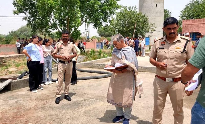 Image from: Daily wager beheaded in Rohtak; three teams formed to crack case