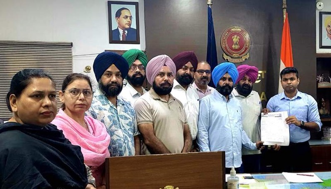 Image from: Teachers’ delegation calls on DC, alleges forced drug census duties