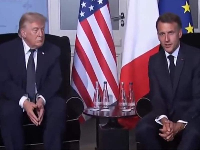 Image from: US-Iran agreement important for world peace, economy: French President Macron