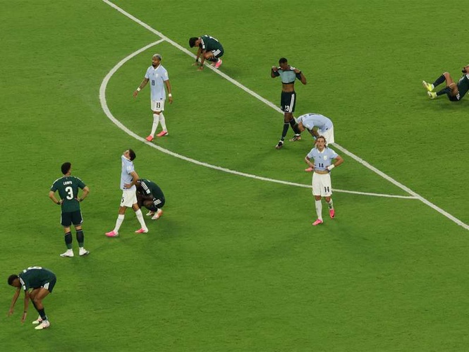 Image from: FIFA World Cup 2026: Late equaliser from Araujo helps Uruguay play 1-1 draw against Saudi Arabia