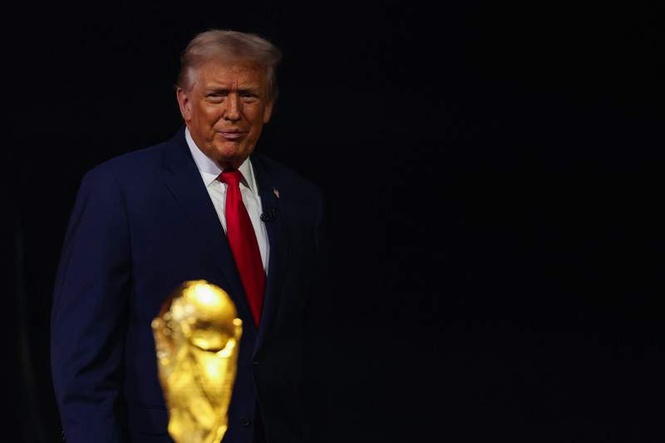 Image from: Donald Trump set for unprecedented World Cup role after FIFA protocol change