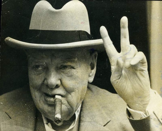 Image from: Winston Churchill-India controversy erupts over London gallery video installation