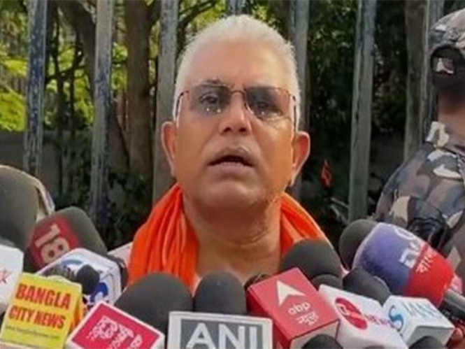 Image from: "His name comes up in many cases": Dilip Ghosh alleges as ED investigates Abhishek Banerjee